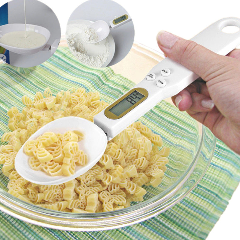 Digitale Küchenwaage mit Löffel