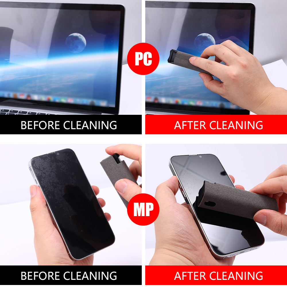 Screen-Cleaner aufgeklappt