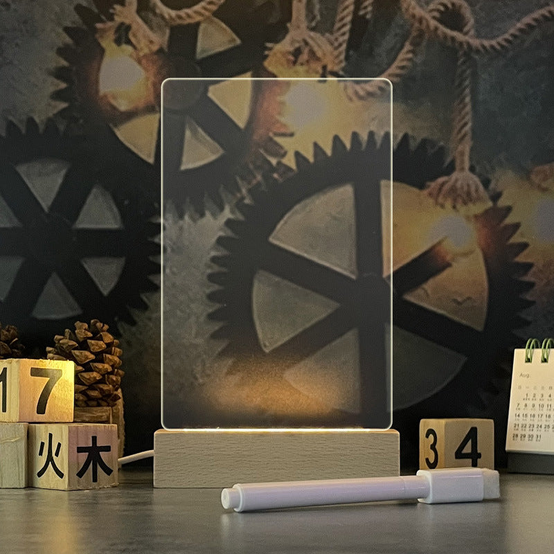 LED-Notizboard Lichtfarben